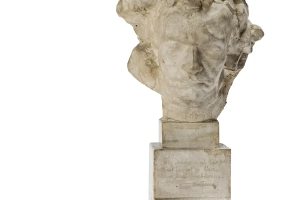 Beethoven à la colonne, yeux fermés - Antoine BOURDELLE  (Montauban 1861 - le Vésinet 1929)