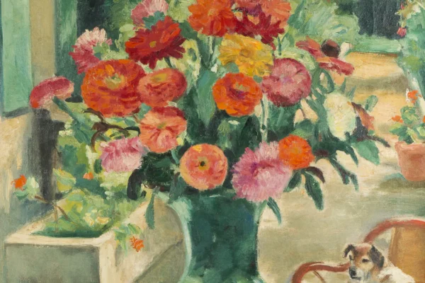 Bouquet de fleurs - Charles KVAPIL (Anvers 1884 - Paris 1957) <br>