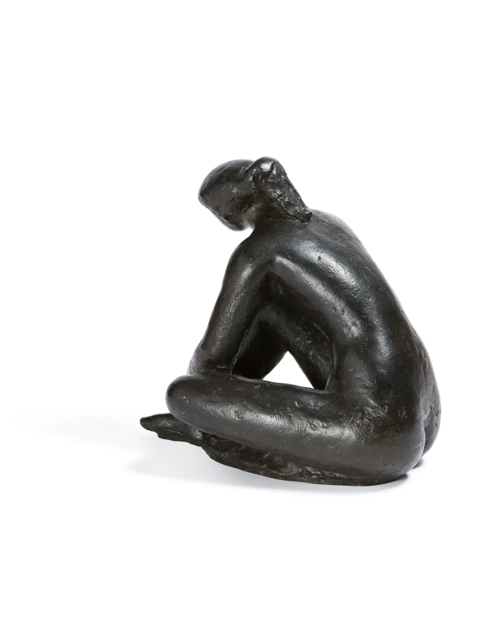 Femme assise - Antoniucci VOLTI (Albano 1915-Paris 1989) <br>