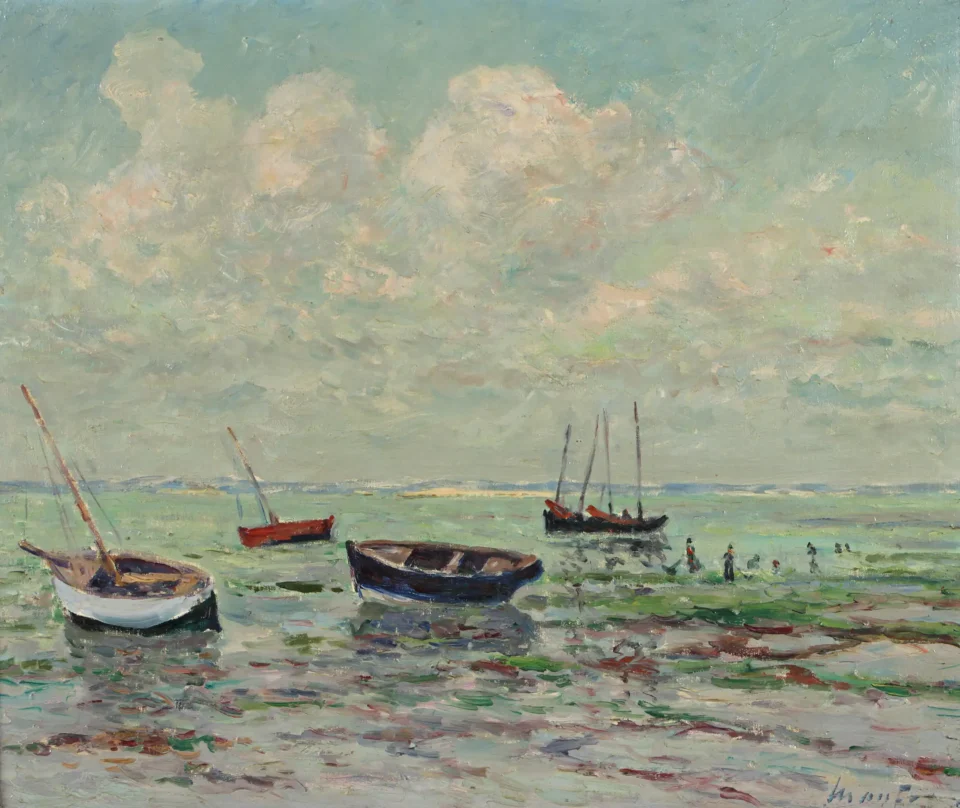 Marée basse, baie de Quiberon - Maxime MAUFRA (1861-1918)