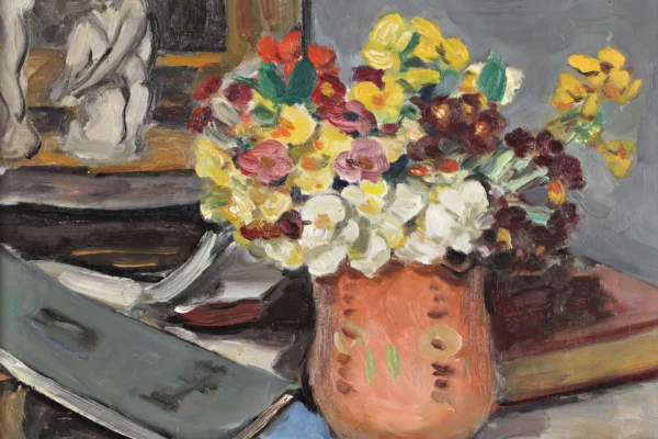 Bouquet de primevères, 1938 - Albert ANDRE (1869-1954)