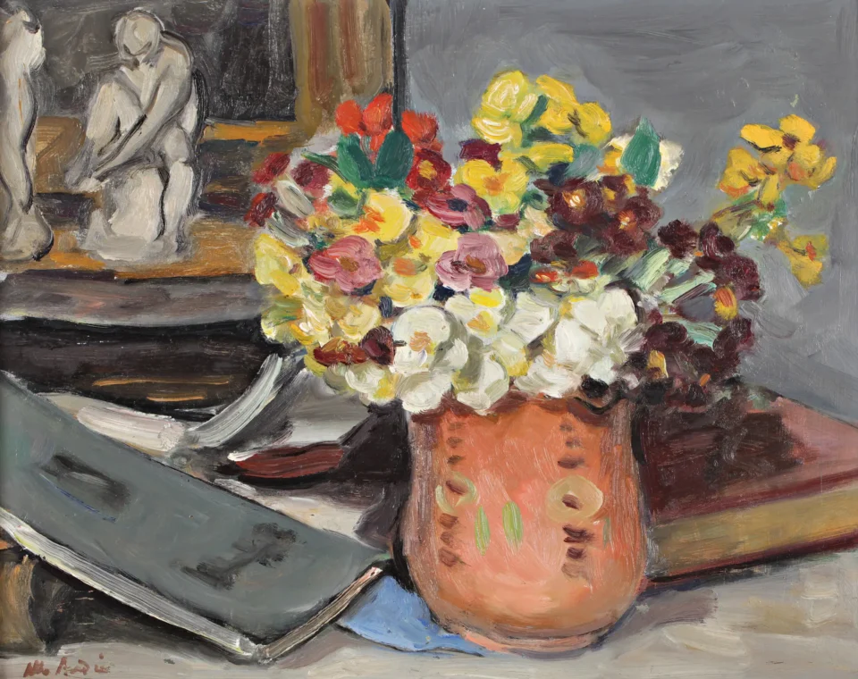 Bouquet de primevères, 1938 - Albert ANDRE (1869-1954)