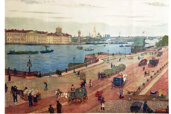 Saint Petersbourg - DOBOUZHINSKY M.V.