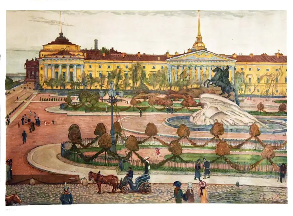 Saint Petersbourg – Palais d’Hiver - DOBOUZHINSKY M.V.