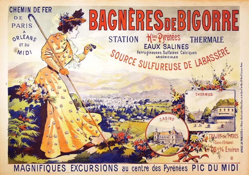 Bagnères de Bigorre Source Sulfureuse de Labassère - V.C.