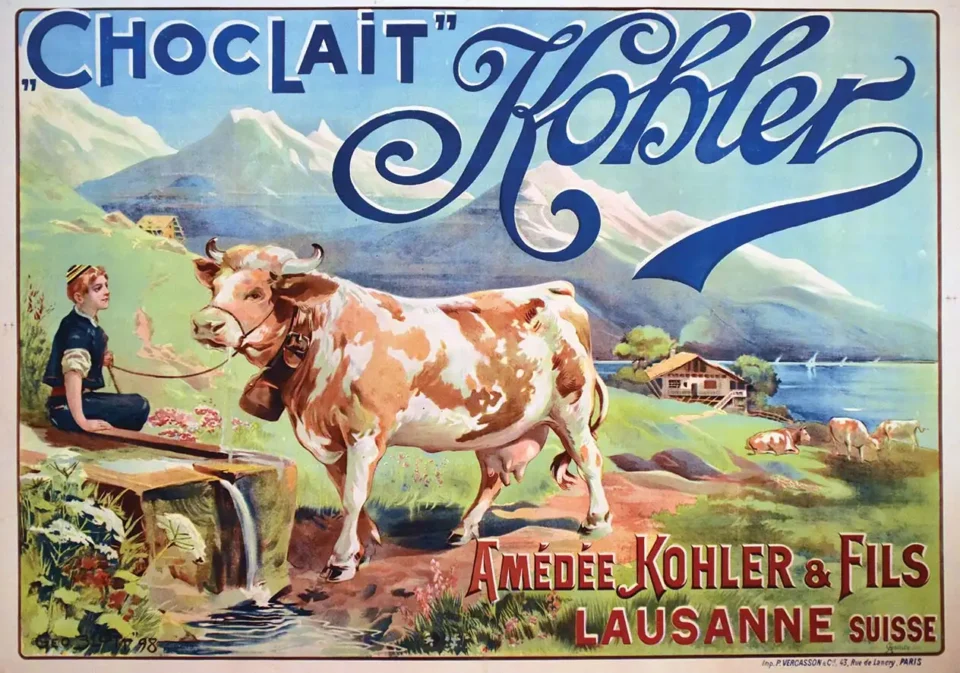 Choklait Kohler Amédée Kohler & Fils Lausanne - BLOTT GEO