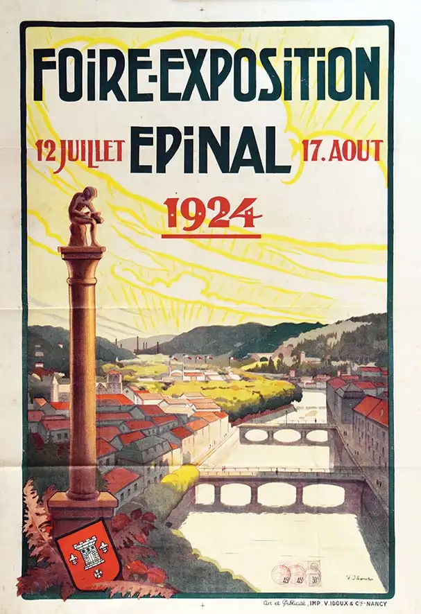 Epinal Foire Exposition 1924 - IDOUX V.