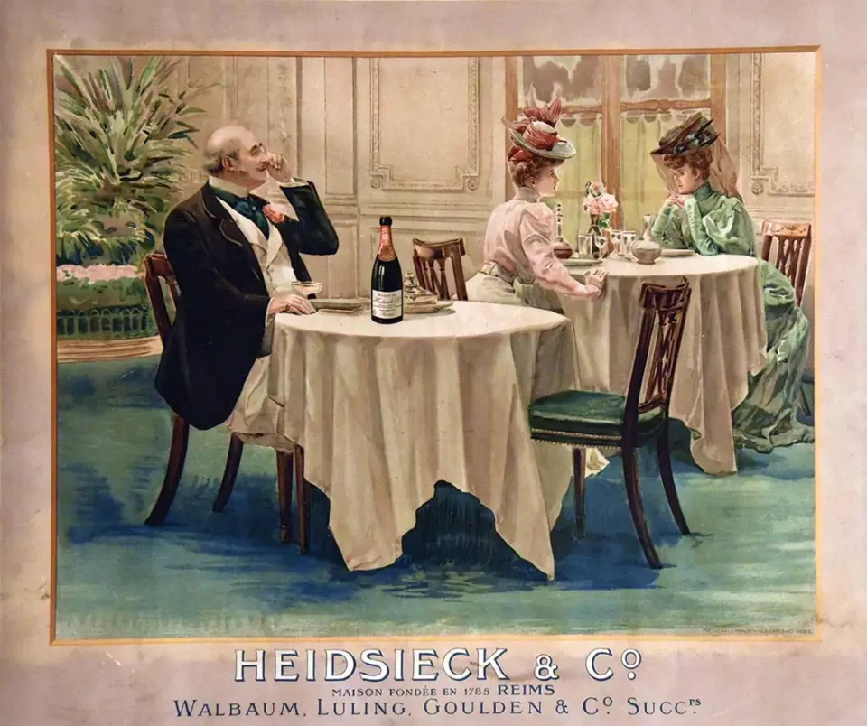 Heidsick & Co. – Homme et Deux Femme - Heidsick & Co. - Homme et Deux Femme