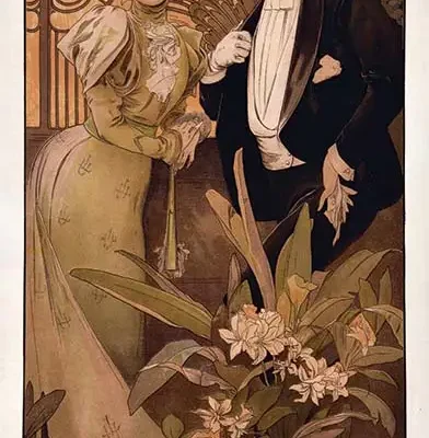 Flirt Biscuits Lefevre-utile - MUCHA ALPHONSE