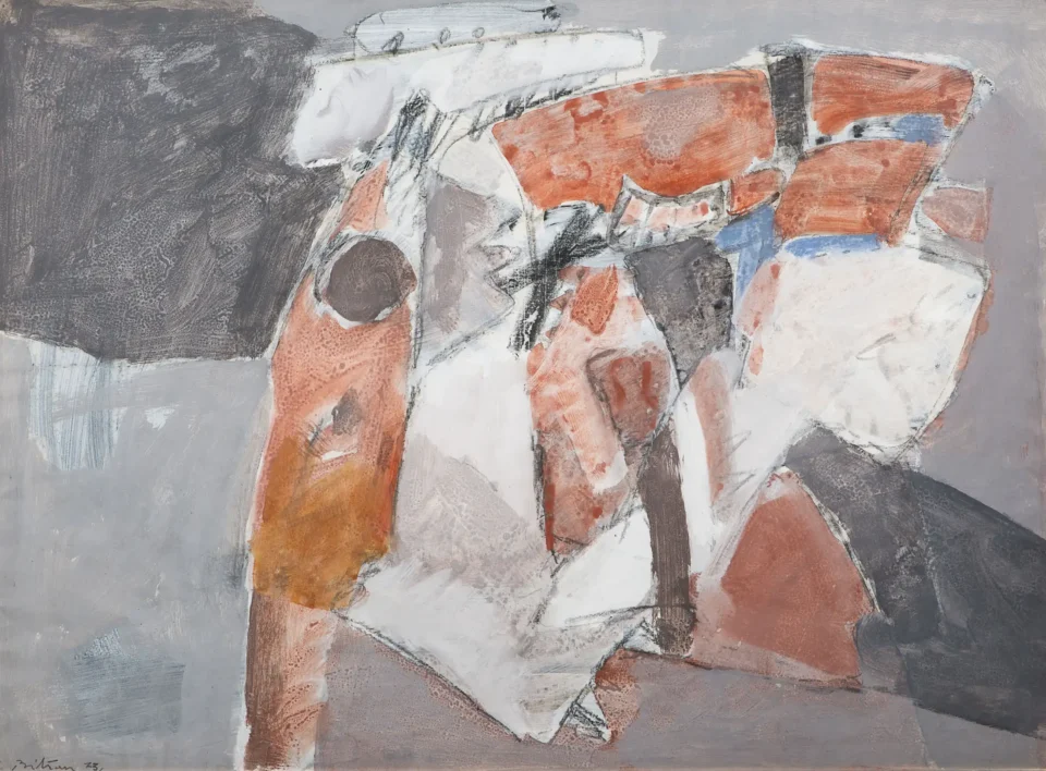 Sans titre, 1973 - Albert BITRAN (né en 1929) <br>