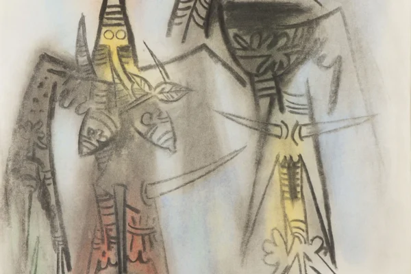 Composition, 1973 - Wifredo LAM (1902-1982)