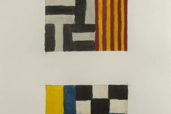 Sans titre, 1993 - Sean SCULLY (né en 1946)