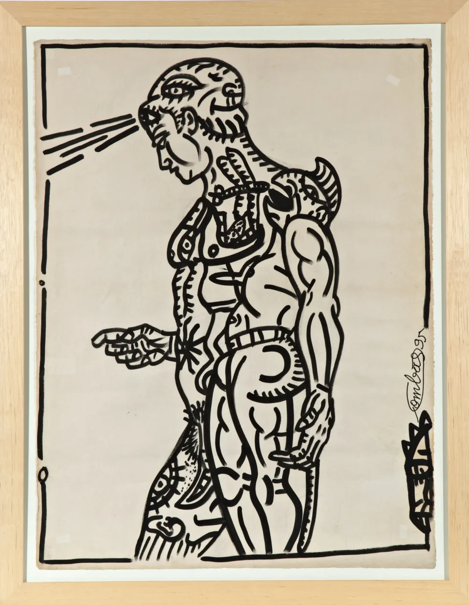 Tatouage académique 1995 - Robert COMBAS (1957)