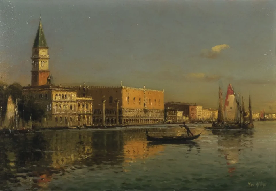 Venise - Marc ALDINE (Saint Jean de Bournay 1875- Paris 1957)