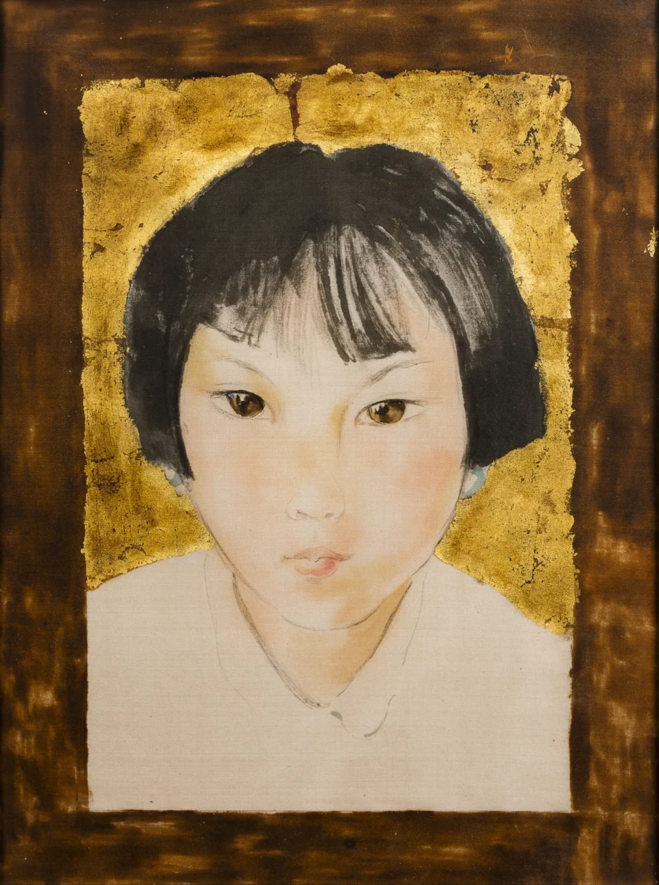 Jeune fille,  Hanoi, 1961 - Alix AYME (1894-1989)