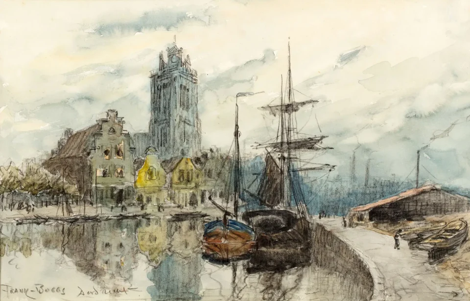 Dordrecht - Frank BOGGS (Springfield 1855 - Meudon 1926)