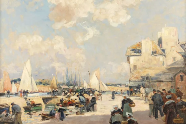 Le port - Fernand LEGOUT GERARD (Saint Lô 1856 - Paris 1924)