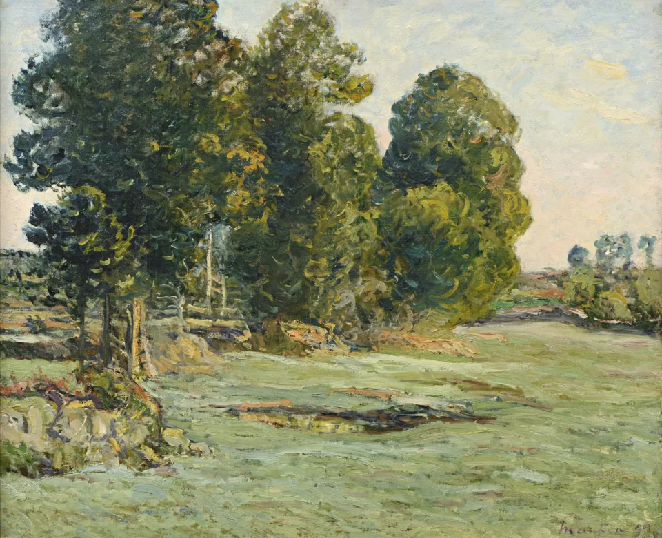 Matin à Morgat - Maxime MAUFRA (Nantes 1861 - Poncé sur le Loir 1918)