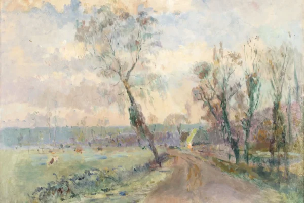 Les prairies de Hondouville, vers 1910 - Albert LEBOURG (Montfort-sur-Risle 1849 - Rouen 1928)