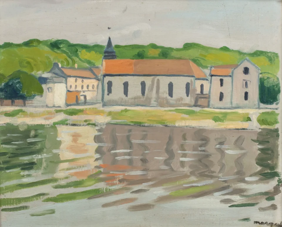 La Seine à Herblay, Automne - Albert MARQUET (Bordeaux 1875 - Paris 1947)