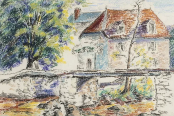 Le moulin de la Folie - Armand GUILLAUMIN (Paris 1841-Orly 1927)