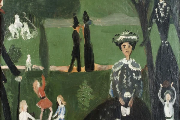 Scène de parc - André DERAIN (Chatou 1880 - Garches 1954)