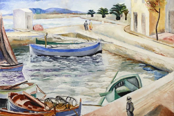 Sanary, 1919 - Moise KISLING (Cracovie 1891- Sanary sur mer 1953)