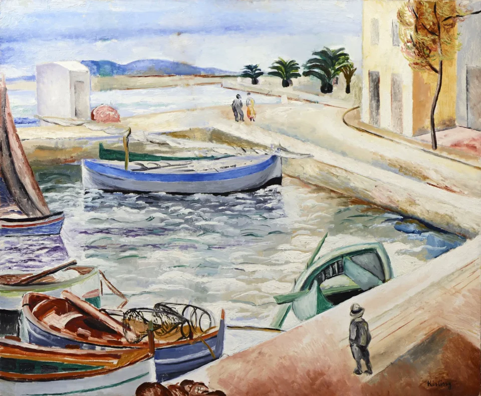 Sanary, 1919 - Moise KISLING (Cracovie 1891- Sanary sur mer 1953)