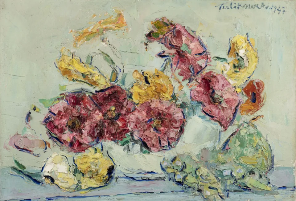 Bouquet  de fleurs - Wladimir de TERLIKOWSKI (Poraj 1873 - Paris 1951)