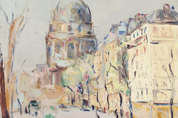 Vue de Paris, le dôme des invalides - Wladimir de TERLIKOWSKI (Poraj 1873 - Paris 1951)