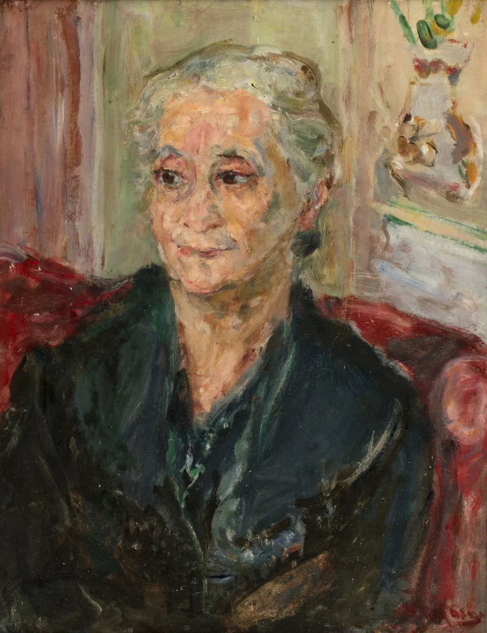 Portrait de femme - Michel KIKOINE (Rechytsa 1892- Cannes 1968)