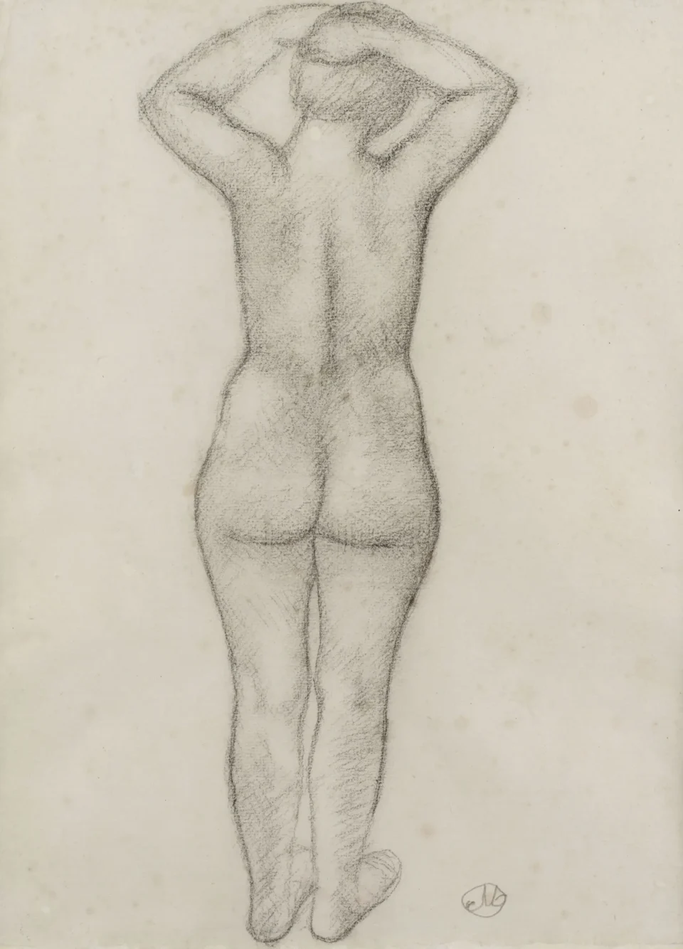 Nu de dos - Aristide MAILLOL (Banyuls 1861-1944)