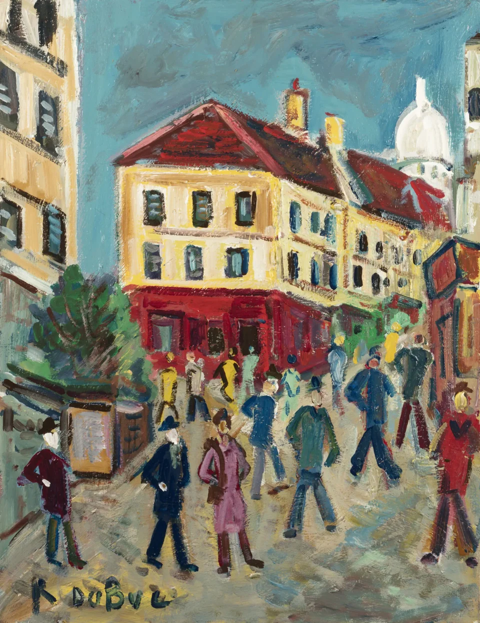 Montmartre - Roland DUBUC (1924-1998)