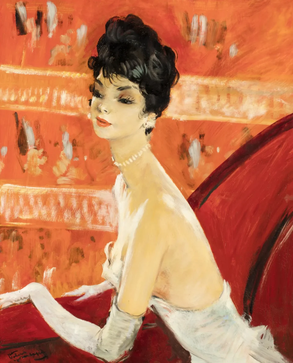 La répétition générale - *Jean Gabriel DOMERGUE (Bordeaux 1899 - Paris 1962)