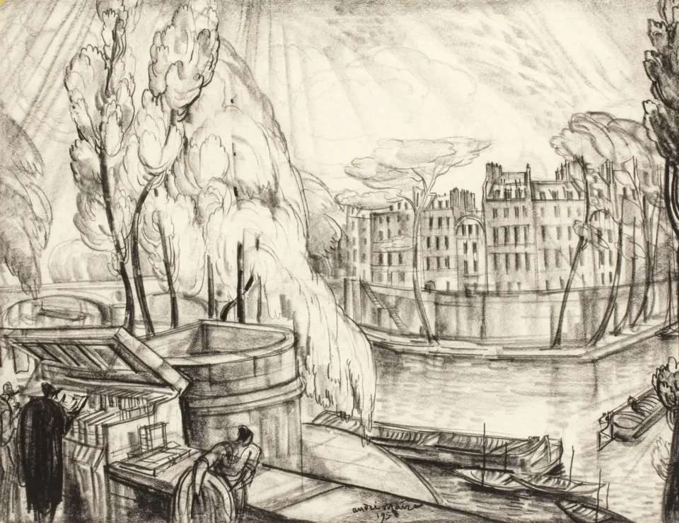 Vue de Paris - André MAIRE (Paris 1898-1985)