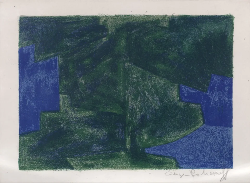 Composition abstraite - POLIAKOFF Serge (1900-1969)