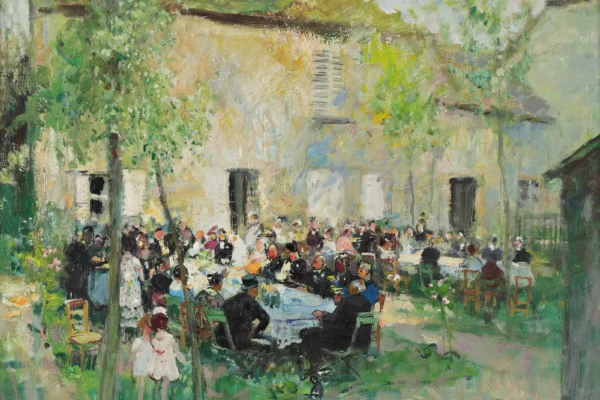 Banquet de Noces - Jules Rene HERVE (1887-1981)