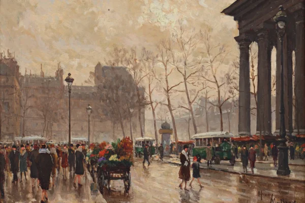 Place de la Madeleine. - Henry MALFROY (1895-1944)