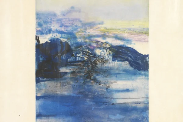 Composition bleue 1981 - ZAO Wou-ki (1921-2013)