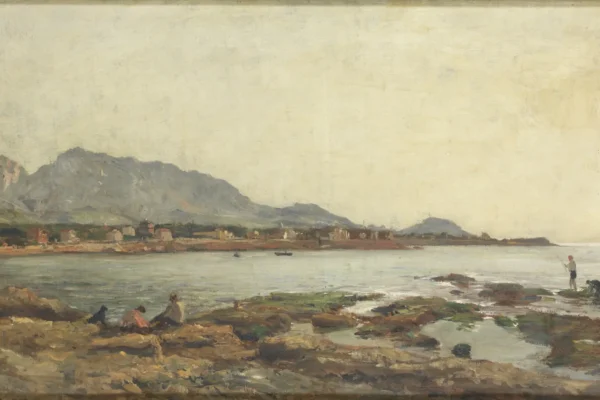 Montredon, vue de la pointe de la Vieille Chapelle - Raphael Luc PONSON (1835-1904)