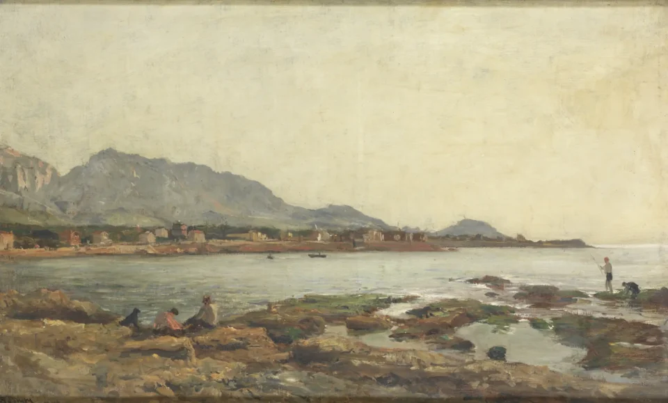 Montredon, vue de la pointe de la Vieille Chapelle - Raphael Luc PONSON (1835-1904)