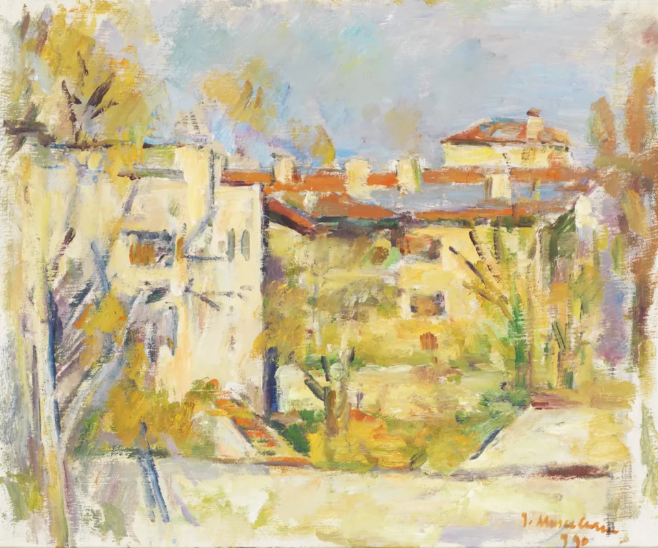 Paysage à Bucarest - Ion MUSCELEANU (1903-1997)