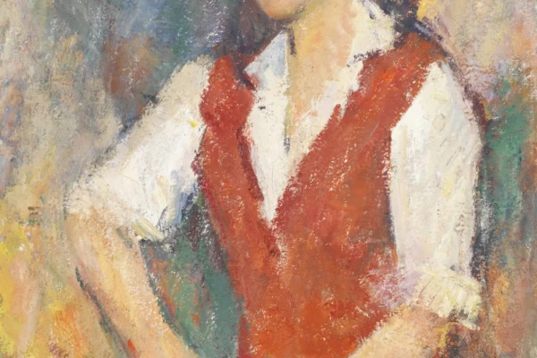 Portrait de femme - Ion MUSCELEANU (1903-1997)