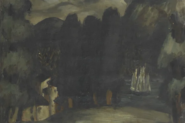 Paysage de forêt - Jean LURCAT (1892-1966)