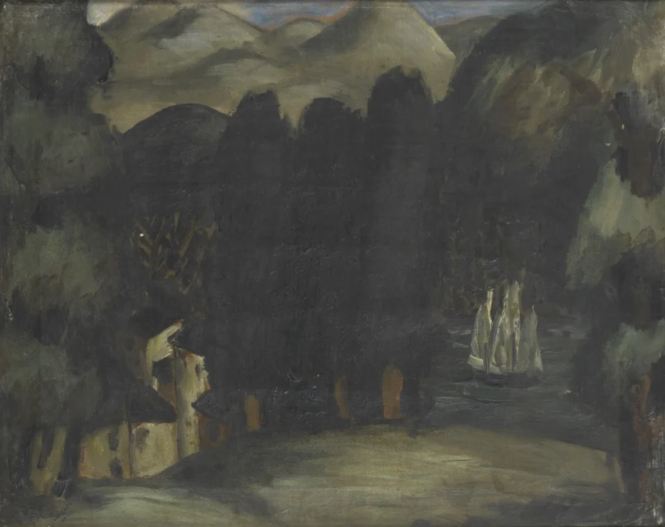 Paysage de forêt - Jean LURCAT (1892-1966)