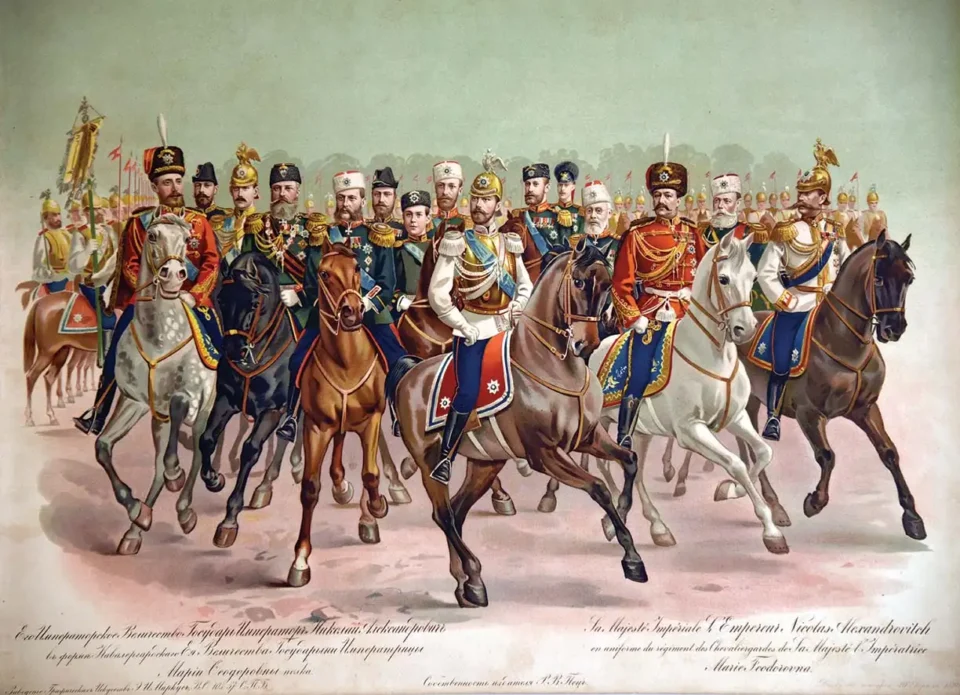 Couronnement de leurs Majestés Impériales 11 Litho - BACKMANSON H.