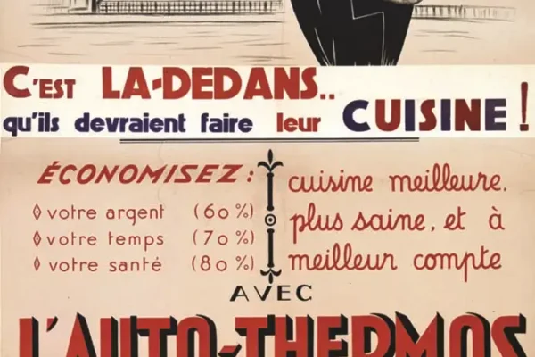 Chambre des Députés c'est là dedans qu'ils devraient faire leur cuisine ! Auto-Thermos vers 1930 Boulogne - Billancourt ( Hauts de Seine) - MOHR PAUL