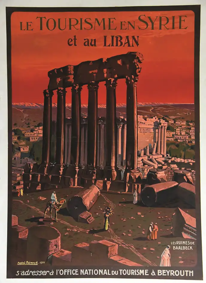 Les Ruines de Baalbeck 1922 - FREMOND ANDRE