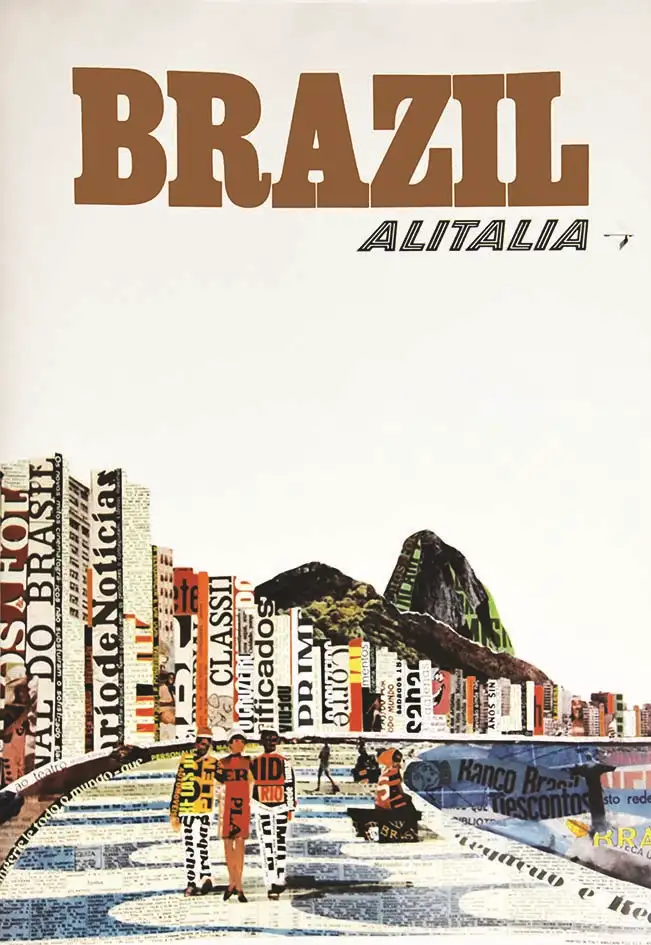 Brazil Alitalia vers 1960 - Brazil Alitalia vers 1960