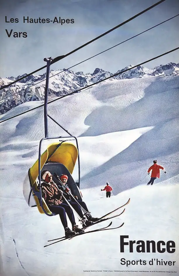 Vars Les Hautes Alpes Sports D’Hiver 1964 - MACHATSCHEK PHILIPPE